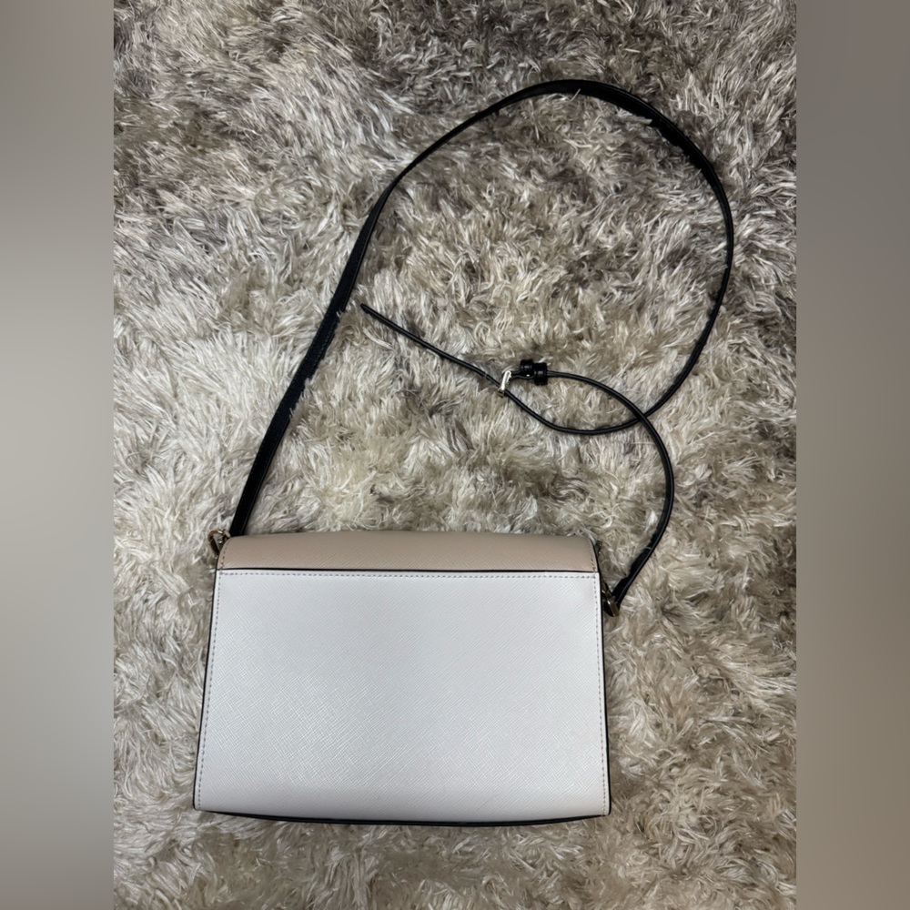 Kate Spade Taupe and White Crossbody Bag - Picture 10 of 15